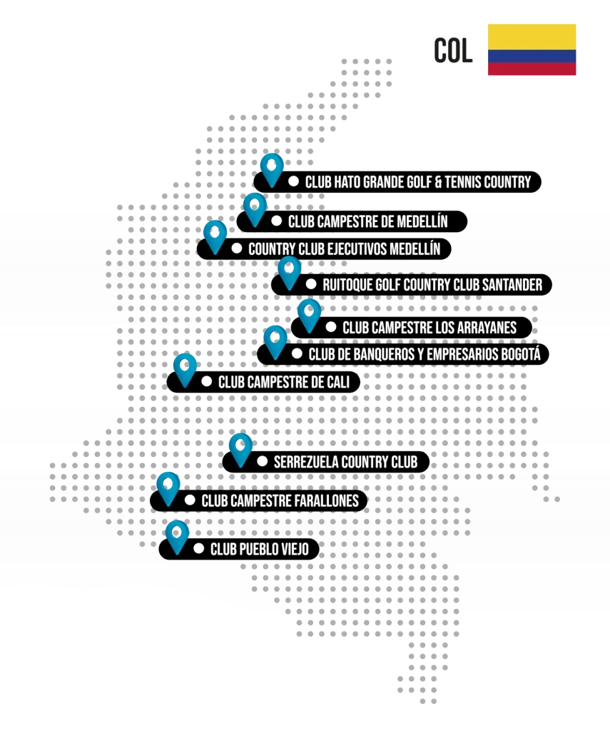 colombia map
